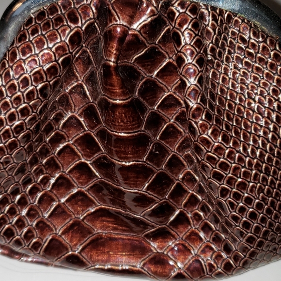 Mini snakeskin handbag - Picture 6 of 6